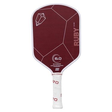 Six Zero Ruby Red Pickleball Paddle