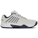 K-Swiss Hypercourt Express 2 Wide Mens Tennis Shoe 2E Width Gray/White/Peacoat 06806-090