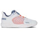 K-Swiss Ultrashot Team Mens Tennis Shoe White/Infinity/Scarlet Ibis 07395 155