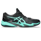 Asics Court FF3 Mens Tennis Shoe Black/Aurora Green 1041A370 200