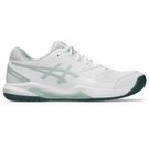 Asics Gel Dedicate 8 Mens Tennis Shoe White/Cold Moss 1041A408 107