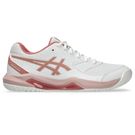 Asics Gel Dedicate 8 Womens Tennis Shoe White/Rose Rouge 1042A237 106