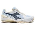 Diadora Blushield Torneo 3 AG Mens Tennis Shoe White/Ensign Blue/Whisper White 181466 C0181