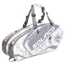 Solinco White Camo 6 Pack Tennis Bag