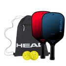 Head Spark Pickleball Pack 200194 Red/Blue û2 Paddlesû2 Head 40 Outdoor Pickleballsû1 Gym Sack