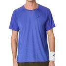 Asics Match Actibreeze Short Sleeve Shirt Mens Dark Cobalt 2041A320 400