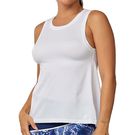 Sofibella Staples Sleeveless Tank Top Womens White 2179 WHT