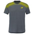 Babolat Aero Crew Neck Shirt Mens Grey/Aero 2MS26011W 3027