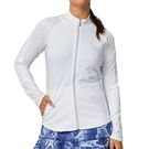 Sofibella Staples Full Zip Jacket Womens White 3029 WHT