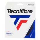 Tecnifibre MultiFeel 16g (1.30mm) Tennis String Black 03GMU130XB