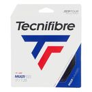 Tecnifibre MultiFeel 17g (1.25mm) Tennis String Black 02GMU125XB