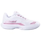 Babolat Jet Tere 2 Womens Clay Tennis Shoe White/Gold Pink 31S26688A 1118