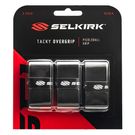 Selkirk Tacky Pickleball Overgrip 3pk Black 3630BLK