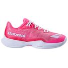 Babolat Jet Mach Womens Pickleball Shoe Fluo Pink/White 3A1F26B933 5087
