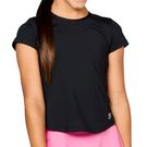 Sofibella UV Colors Girls Short Sleeve Top Black 4057 BLK