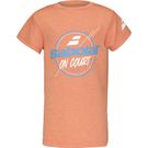 Babolat Boys Exercise Graphic Tee Vibrant Orange Heather 4BTF017 6020