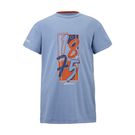 Babolat Exercise Graphic Boys Tee Shirt Forever Blue 4BTG017 4145
