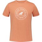Babolat Exercise Graphic Tee Shirt Mens Vibrant Orange Heather 4MTF017 6020