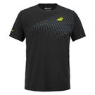Babolat Aero Cotton Tee Shirt Mens Black/Black 4US26441W 2000