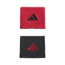 adidas Interval Reversible 2.0 Wristbands - Black/Team Power Red