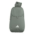 adidas Essentials 3 Sling Bag Womens Silver Green 5159698