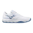 Mizuno Wave Enforce Court Womens Tennis Shoe White/Parisian Blue 550076 00PS