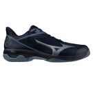 Mizuno Wave Strike Mens Pickleball Shoe Navy Blazer/China Blue 550122 NLCL