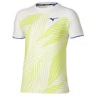 Mizuno Shadow Graphic Tee Mens White/Yellow 650025 0030