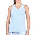 Sofibella UV Racerback Tank Womens Cloud 7001 CLD