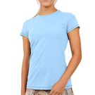 Sofibella UV Short Sleeve Top Womens Cloud 7012 CLD