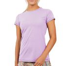 Sofibella UV Short Sleeve Top Womens Lavender 7012 LAV