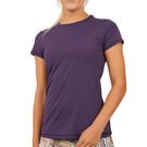 Sofibella UV Short Sleeve Top Womens Plum 7012 PLU