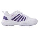 K Swiss Court Express 2 Womens Tennis Shoe White/Purple Haze/Neon Lavendar 94428 163