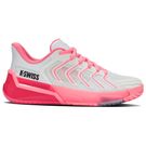 K-Swiss Ultrashot 4 Womens Tennis Shoe White/Neon Pastel Pink/Hot Neon Pink 94437 162