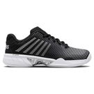 K Swiss Hypercourt Express 2 Womens Tennis Shoe Black/White/Silver 96613 085