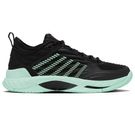 K-Swiss Hypercourt Supreme 2 Womens Tennis Shoe Black/Neon Mint 99071 065