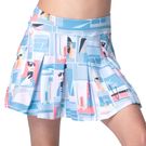 Lucky in Love Linen Nouveau Girls Skirt Periwinkle B137 42E432