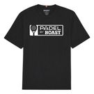 Boast Padel Tee Shirt Mens Black BM6TP118 004