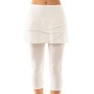 Lucky in Love Scallop Capri - White