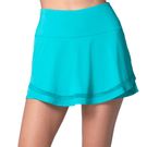 Lucky in Love Eyelet You Win Double Court Skirt Womens Aquamarine CB674 416