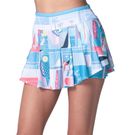 Lucky in Love Linen Nouveau Intuition Skirt Womens Periwinkle CB785 94C432