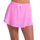 Lucky in Love Tech Seersucker Skirt Womens Neon Pink CB822 666