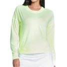 Lucky in Love L UV Protection Hype Long Sleeve Top Womens Lemon Frost CT910 718