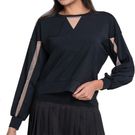 Lucky in Love Essentials Be Tulle Throw Over Womens Black CX011 001