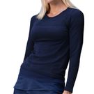 Lucky in Love Core Active Seamless Long Sleeve Womens Midnight CX104 401