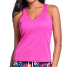 Lucky in Love PS I Love You Clubhouse Tank Top Womens Mulberry CX127 656