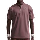 Nike Court Dri Fit Blade Solid Polo Shirt Mens Tattoo/White DJ4167 502