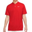 Nike Court Dri FIT Blade Solid Polo Shirt Mens University Red/White DJ4167 657