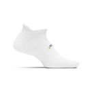 Feetures No Show Tab Sock - White