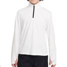 Nike Boys 1/2 Zip Long Sleeve White/Reflective Silver FN8375 100